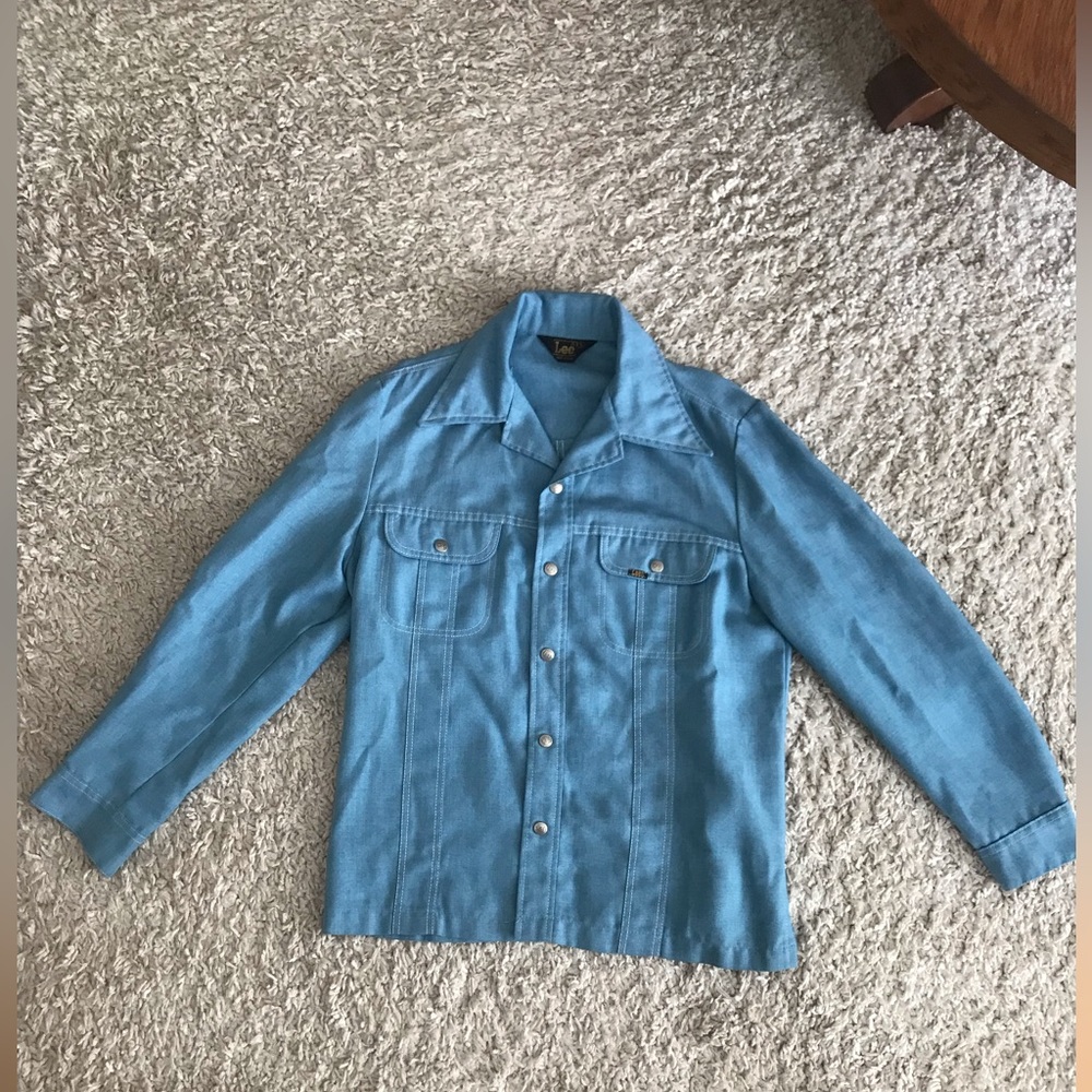 Vintage Lee Denim Top, Med/Large